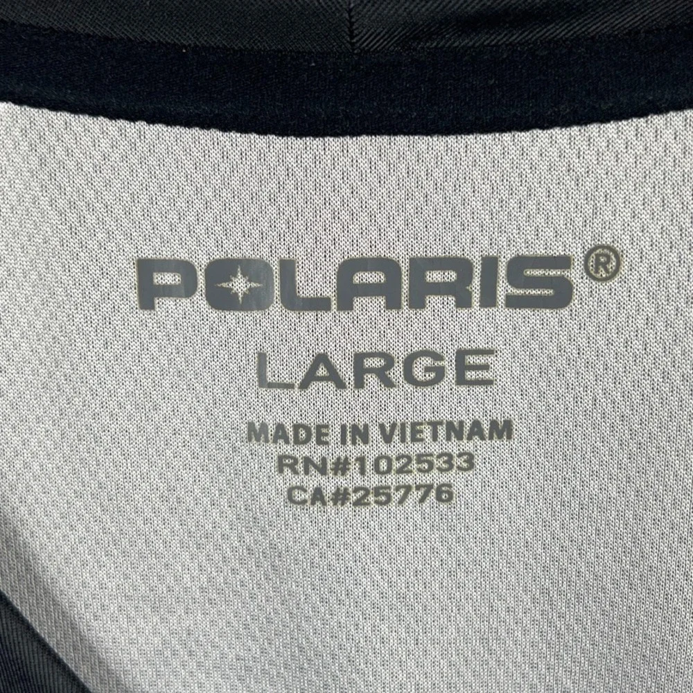 Polaris ORV Jersey Mens Large Pink Black Long Sleeve Mesh Sides Breathable - Picture 11 of 15